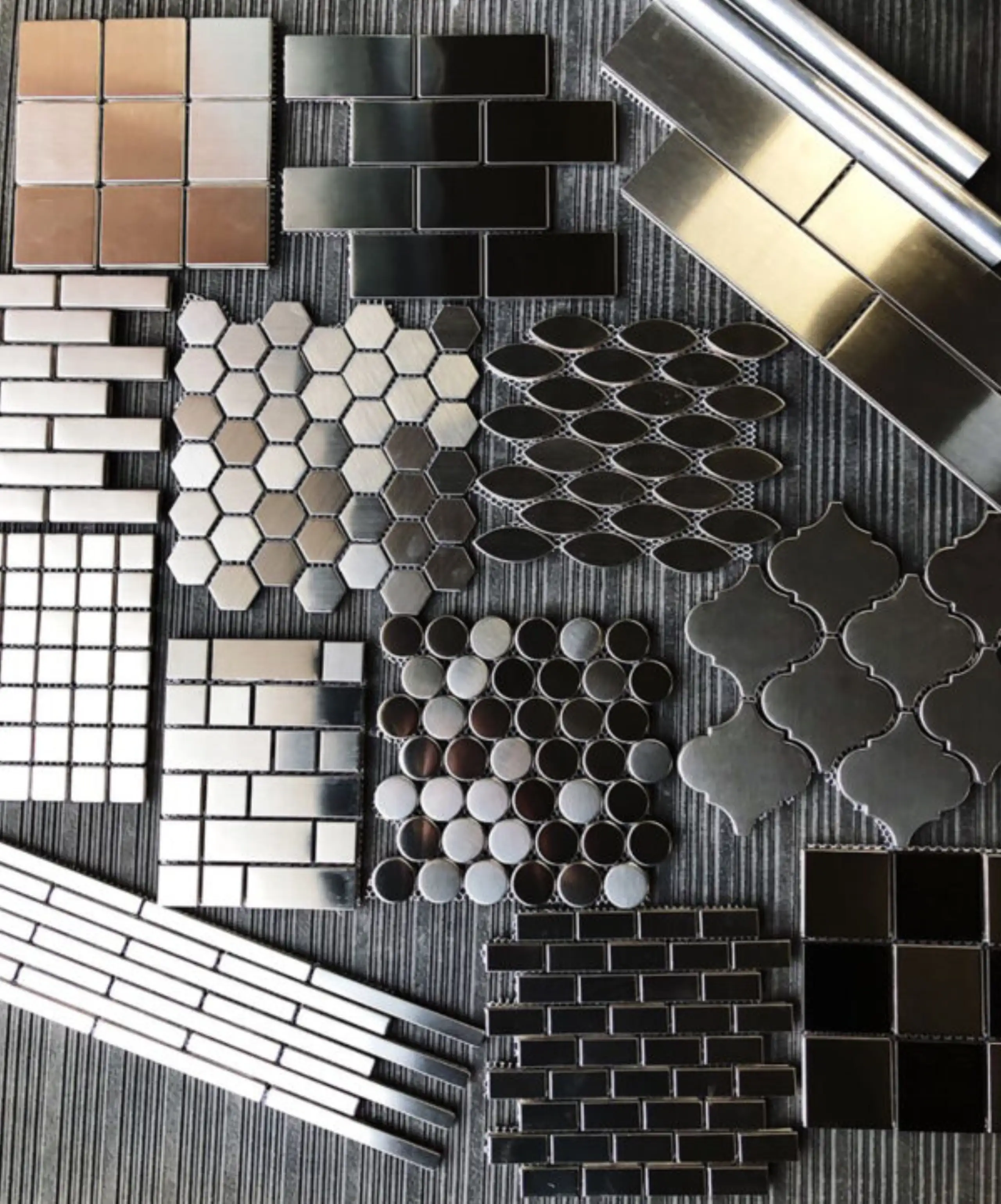 Udsøgte og kreative metalmosaikker