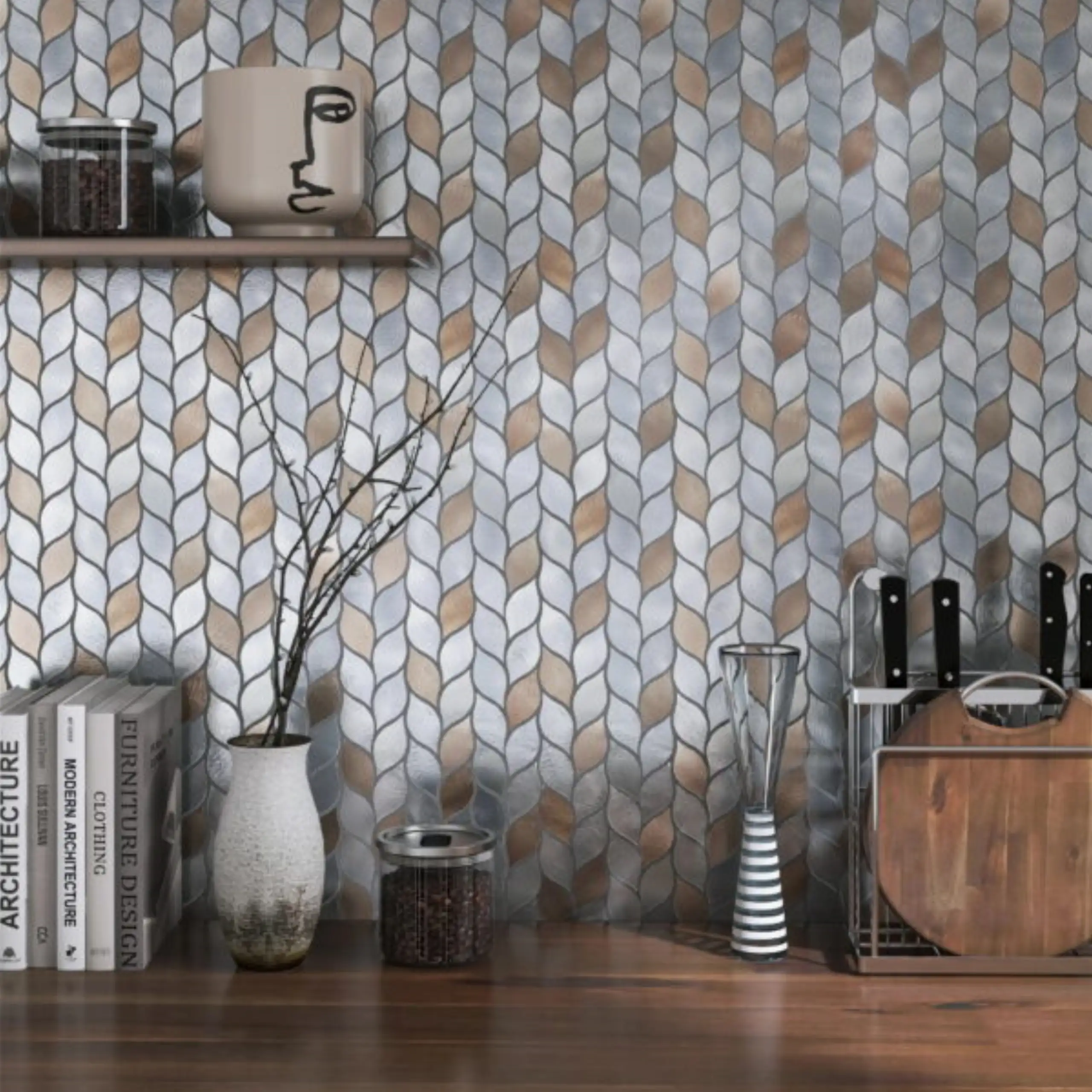 Udsøgte og kreative metalmosaikker - Billede 3