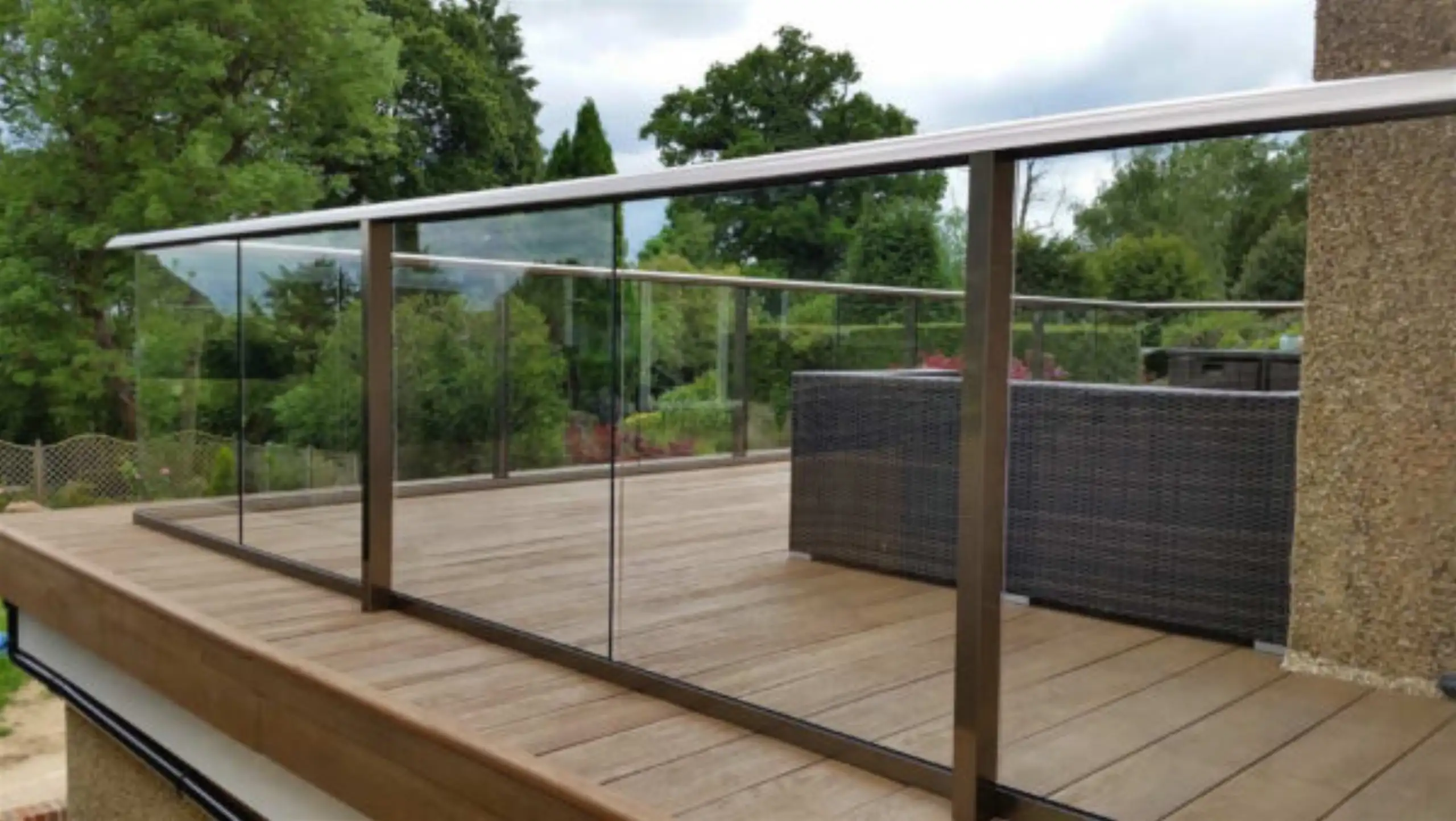 Moderne trappegelændere i glas - Billede 5