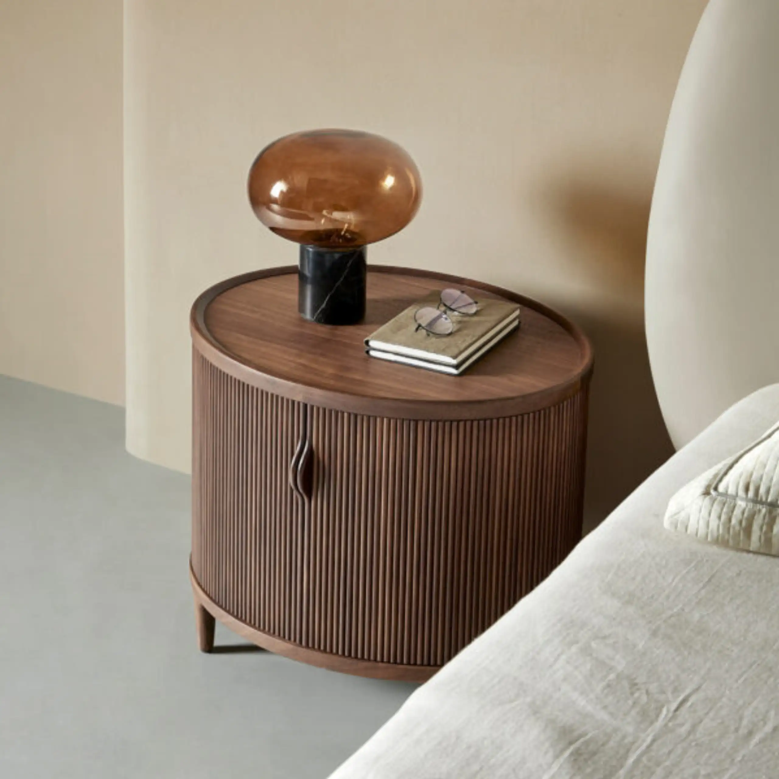 Space-Saving Nightstand: Functional Storage for Bedrooms - Image 3
