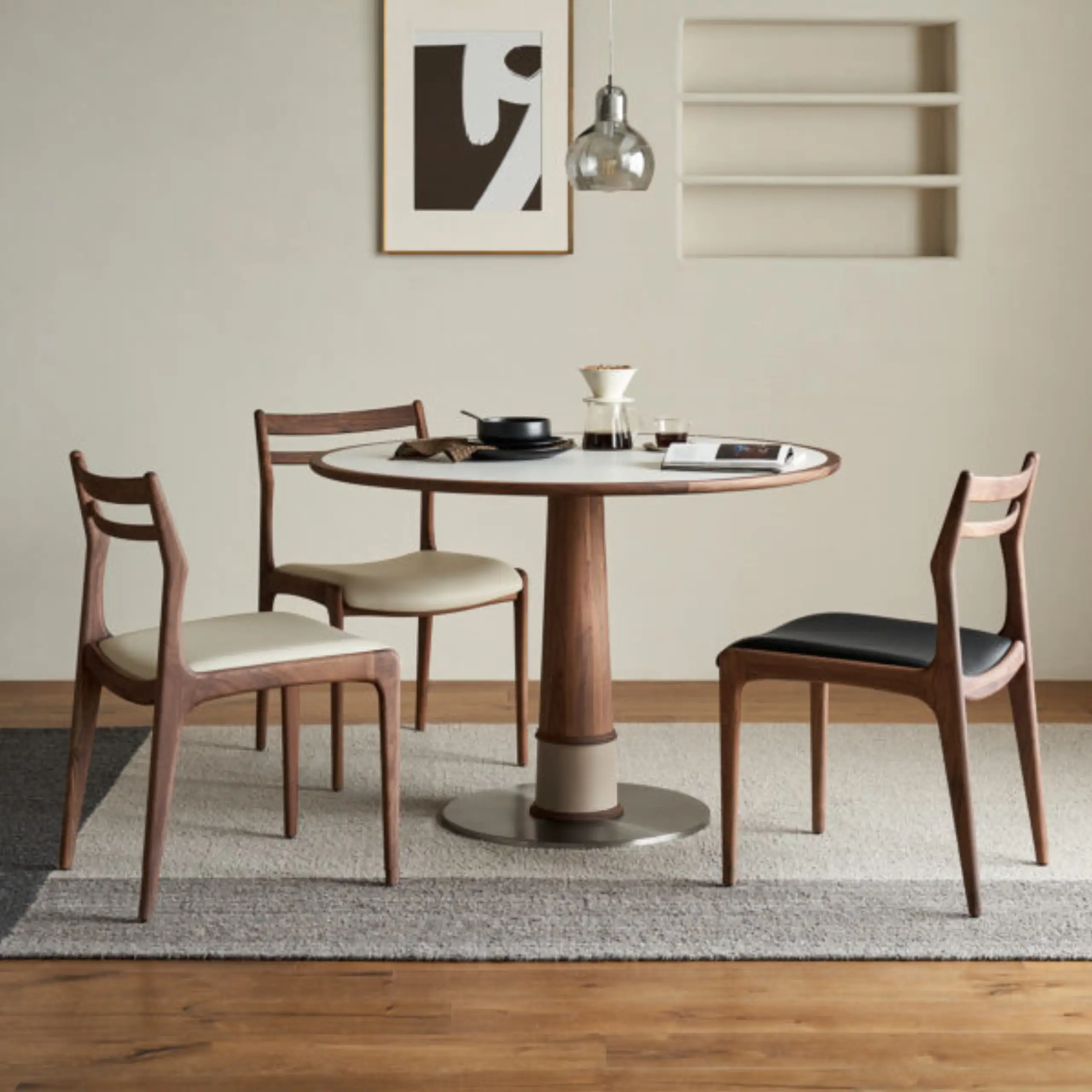 Versatile Dining Table: Adaptable Centerpiece for Any Space - Image 3