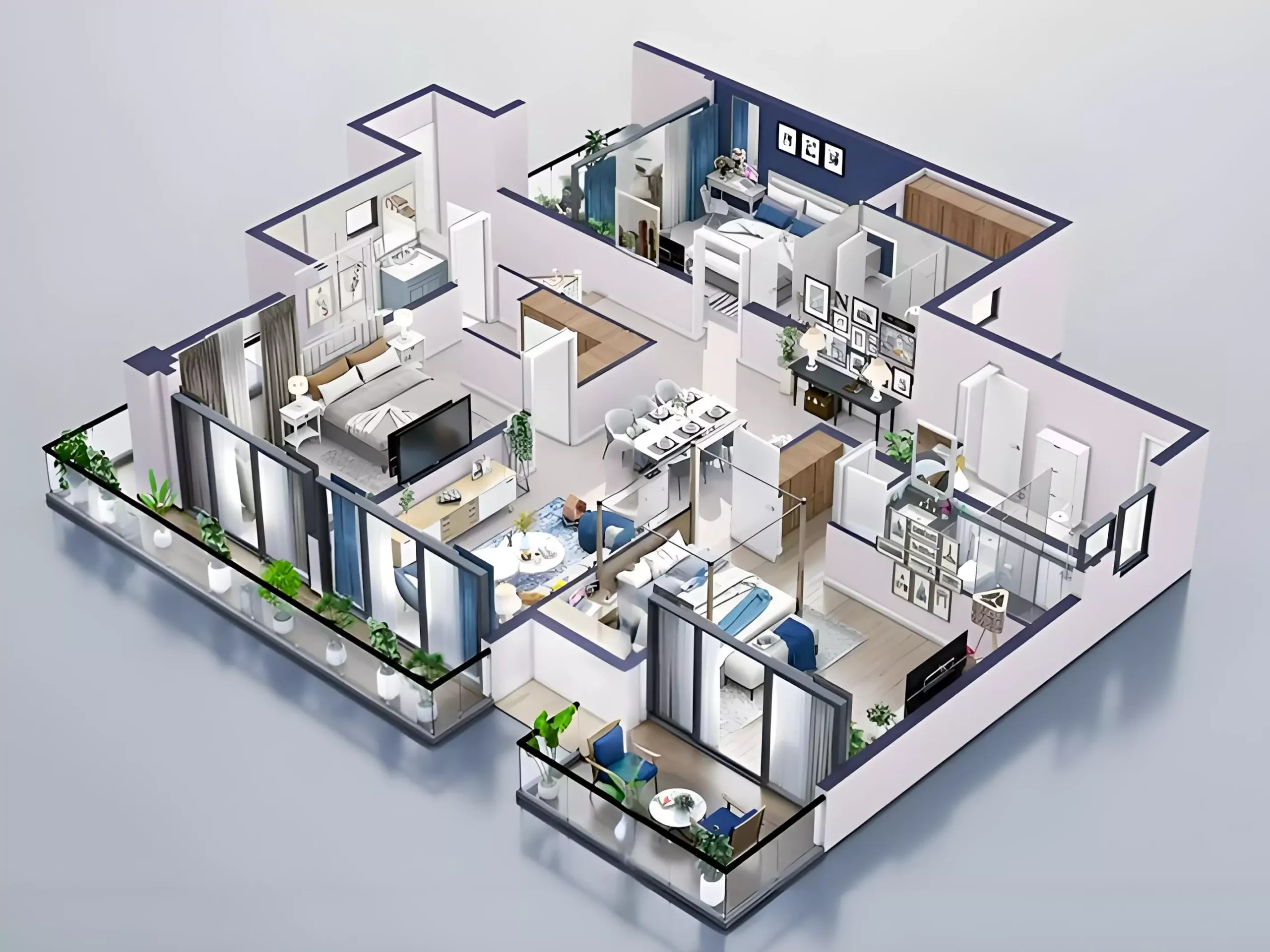 3D Floor Plan