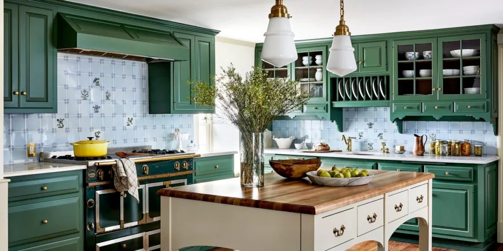 Green kitchens