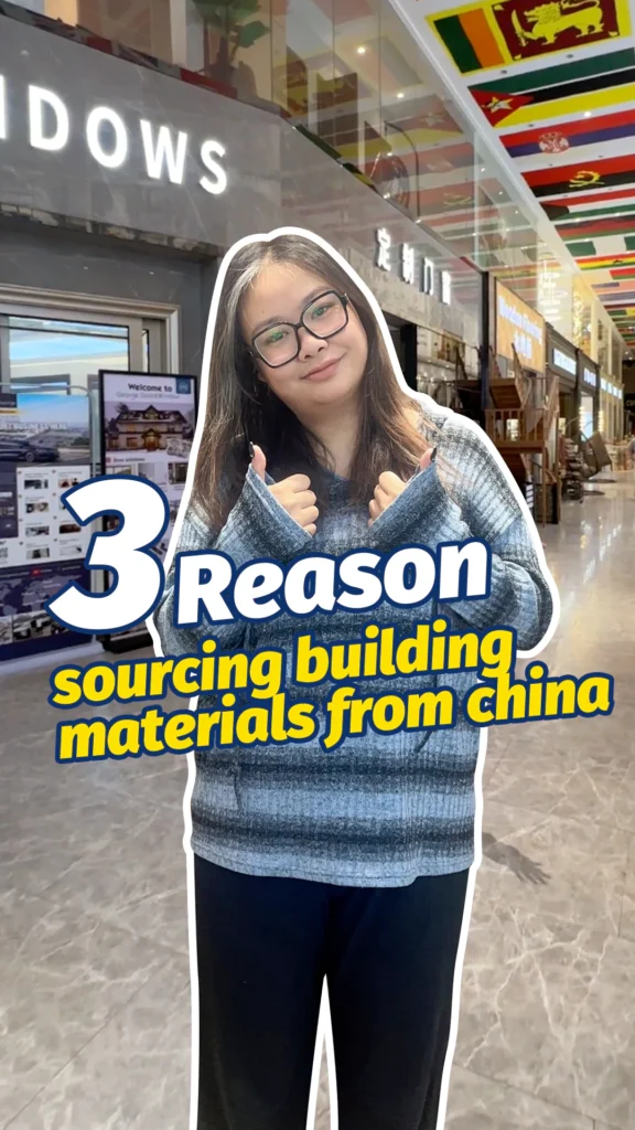 3 reasons to buy building materials from China