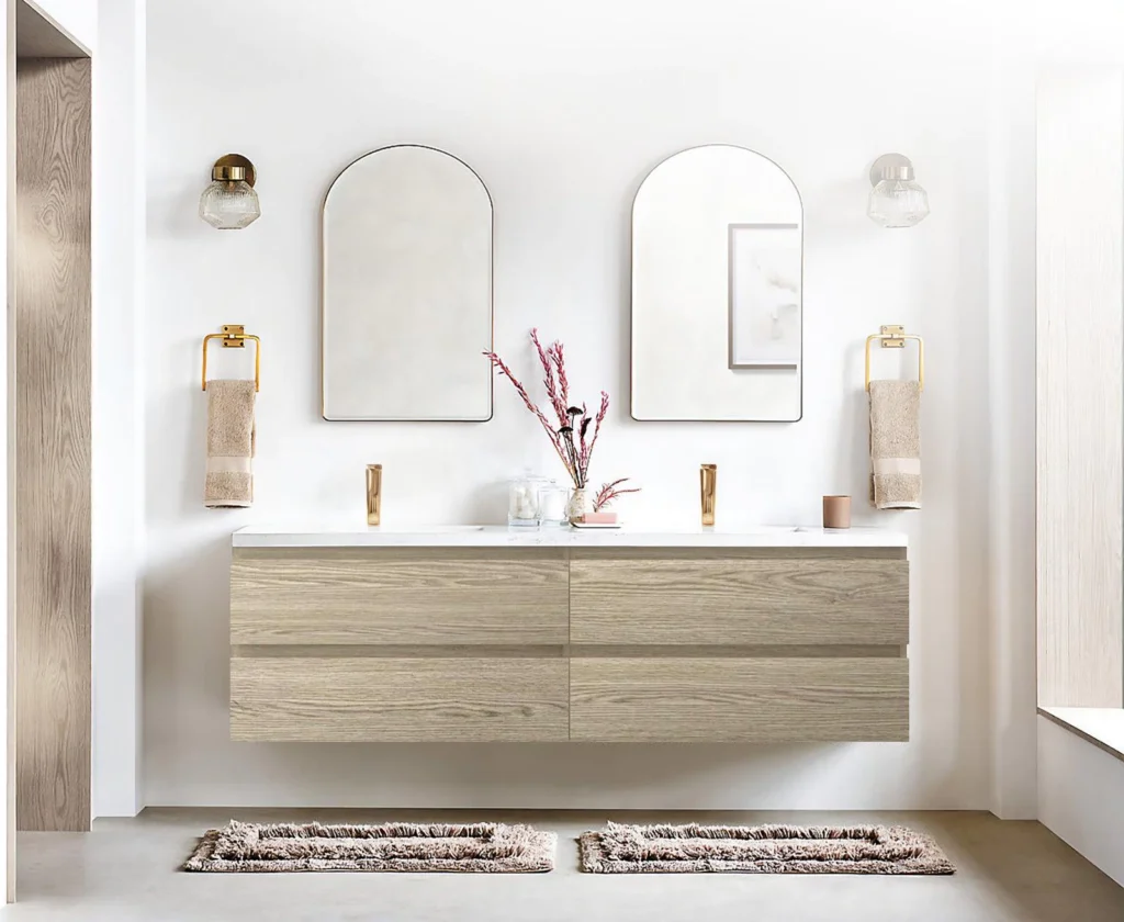 Floating vanities