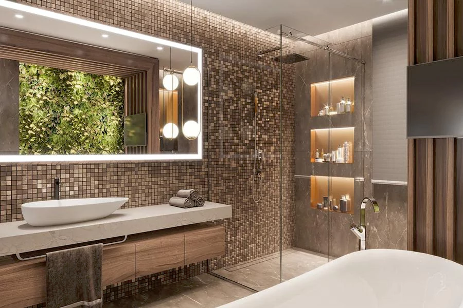 Smart bathroom features