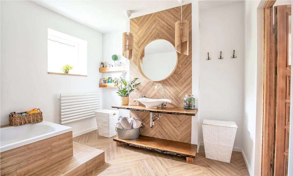 Spa-inspired wet room