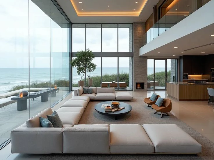 Whole house customization for seaside house