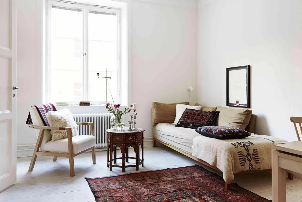 Bright Bohemian-Inspired Living Room
